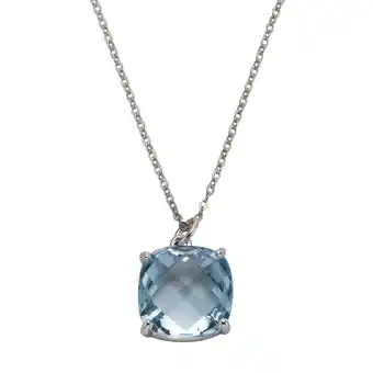 Netto Marken-Discount Zeeme Gemstones Anhänger mit Kette 925/- Sterling Silber Angebot