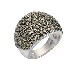 Netto Marken-Discount Zeeme Gemstones Ring 925 Silber Markasit Angebot