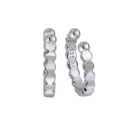 Netto Marken-Discount Zeeme Basic Ohrklemme Silber 925 rhodiniert 12mm Durchmesser Angebot