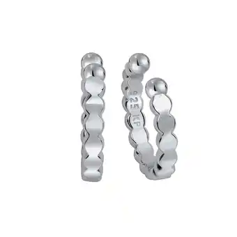 Netto Marken-Discount Zeeme Basic Ohrklemme Silber 925 rhodiniert 12mm Durchmesser Angebot