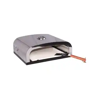 Netto Marken-Discount Garden Pleasure Edelstahl Pizzaofen Pizzastein für Grill Oven Box Aufsatz Angebot