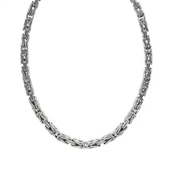 Netto Marken-Discount Zeeme Basic Halskette Silber 925 poliert Königskette 5mm breit Angebot