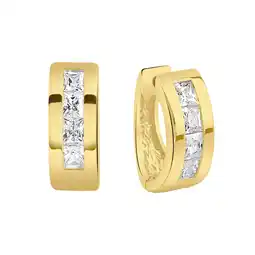 Netto Marken-Discount Zeeme Silber Creolen 925/- Sterling Silber Angebot
