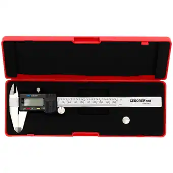 Netto Marken-Discount Gedore Messgerät red Digitaler Messschieber R94420021 Angebot