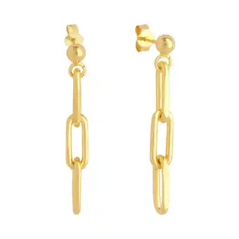Netto Marken-Discount Zeeme Silber Ohrringe 925 Sterling Silber vergoldet Angebot