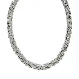 Netto Marken-Discount Zeeme Basic Halskette Silber 925 poliert Königskette 7mm breit Angebot
