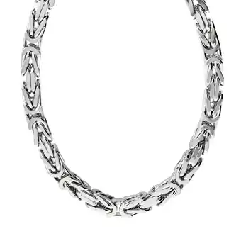 Netto Marken-Discount Zeeme Basic Halskette Silber 925 poliert Königskette 8mm breit Angebot