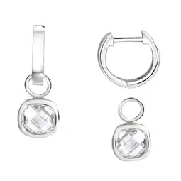 Netto Marken-Discount Zeeme Basic Ohrringe Silber 925 rhodiniert mit Zirkonia weiß Angebot