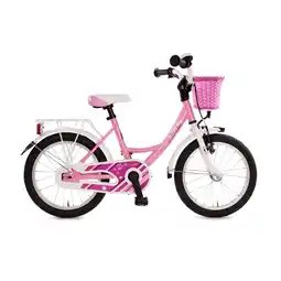 Netto Marken-Discount Bachtenkirch 16 Kinderfahrrad MY BONNIE rosa/ weiß Angebot