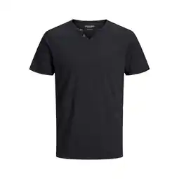Netto Marken-Discount Jack & Jones Shirt Henley Shirt T-Shirt JJESPLIT NECK TEE Angebot