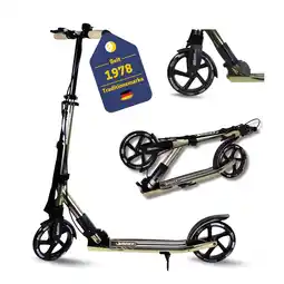 Netto Marken-Discount Scooter 205er Rolle mit Tragegriff, schwarz/gold Angebot