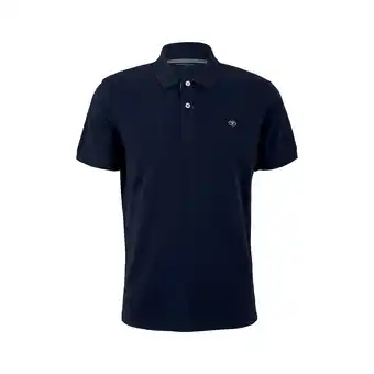 Netto Marken-Discount Tom Tailor Poloshirt Basic Poloshirt mit kleiner Logo-Stickerei Angebot