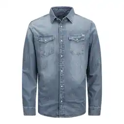 Netto Marken-Discount Jack & Jones Hemd Shirt Longsleeve Hemd Jeanshemd JJ SHERIDAN SHIRT Langarm Angebot