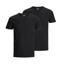 Netto Marken-Discount Jack & Jones T-Shirts 2er Pack T-Shirt im 2er Pack JJ BASIC V-NECK TEE Angebot