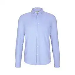 Netto Marken-Discount Tom Tailor Hemd Shirt fein strukturiert mit Bio Baumwolle Angebot