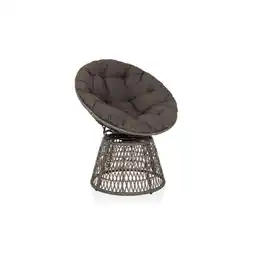 Netto Marken-Discount hjh LIVING Outdoor Stuhl WEAVORA Stoff Angebot
