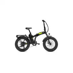 Netto Marken-Discount MBM Elektro-Kompaktfahrrad / Faltrad N-VER FOLDING 9.2. 20 Zoll, black-lime Angebot