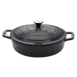 Netto Marken-Discount Servierbräter 28 cm Gusseisen, grau Angebot
