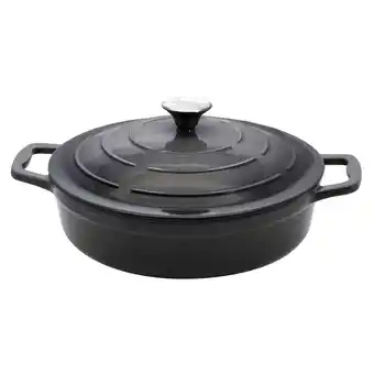 Netto Marken-Discount Servierbräter 28 cm Gusseisen, grau Angebot