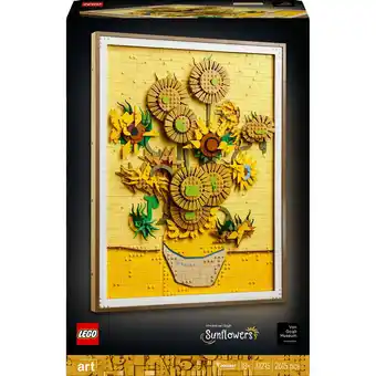 Netto Marken-Discount LEGO Konstruktionsspielzeug Art Vincent van Gogh - Sonnenblumen Angebot