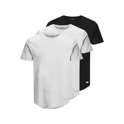 Netto Marken-Discount Jack & Jones T-Shirt 3 Pack T-Shirt Rundhals JJENOA TEE Angebot