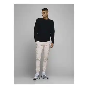 Netto Marken-Discount Jack & Jones Hose PAUL FLAKE LINEN AKM 980 CARGOHOSE Angebot