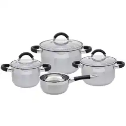 Netto Marken-Discount Topfset 4-teilig Black Steam Angebot
