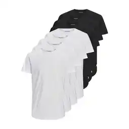 Netto Marken-Discount Jack & Jones T-Shirt 7 Pack Shortsleeve JJENOA TEE CREW NECK Angebot