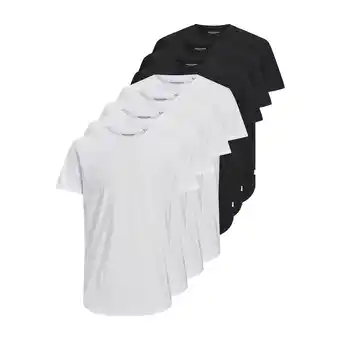 Netto Marken-Discount Jack & Jones T-Shirt 7 Pack Shortsleeve JJENOA TEE CREW NECK Angebot