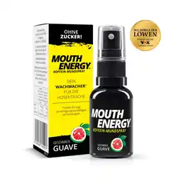 Netto Marken-Discount Mouth Energy Mundspray Guave 30ml mit Koffein Angebot