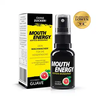 Netto Marken-Discount Mouth Energy Mundspray Guave 30ml mit Koffein Angebot