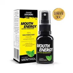 Netto Marken-Discount Mouth Energy Mundspray Menthol 30ml mit Koffein Angebot