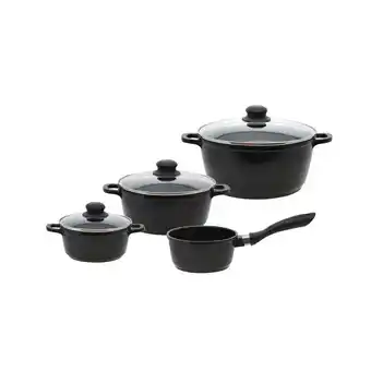 Netto Marken-Discount Topfset 4-teilig BLACK CAST Angebot