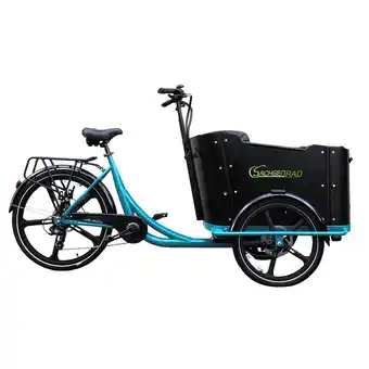 Netto Marken-Discount SachsenRAD E-Lastenrad T2 Neo Vintage Transport E-Bike mit Holzbox Angebot