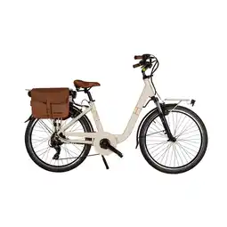 Netto Marken-Discount MBM Elektro-Citybike MONOTUBO CLASSIC Lady 28 Zoll, beige Angebot