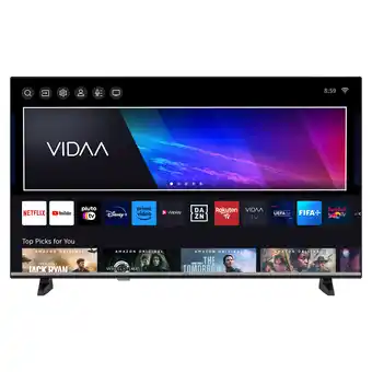 Netto Marken-Discount JVC Fernseher 40 Zoll Smart TV VIDAA LT-40VDF5455 - Full HD Fernseher, HDR TV mit Triple-Tuner Angebot