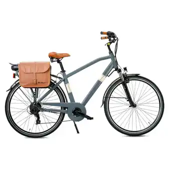 Netto Marken-Discount MBM Elektro-Citybike MONOTUBO CLASSIC Man 28 Zoll, grau Angebot
