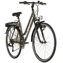 Netto Marken-Discount Dacapo DaCapo Trekkingrad Damen 28'' Metropolis Anthrazit 21 Gänge RH 53 cm Angebot
