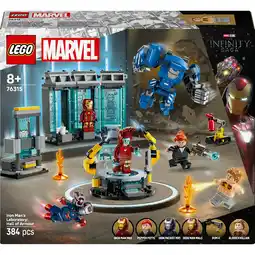 Netto Marken-Discount LEGO Konstruktionsspielzeug Marvel Super Heroes Iron Mans Labor: Halle der Rüstungen Angebot