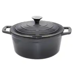 Netto Marken-Discount Runder Bräter 26 cm Gusseisen, grau Angebot