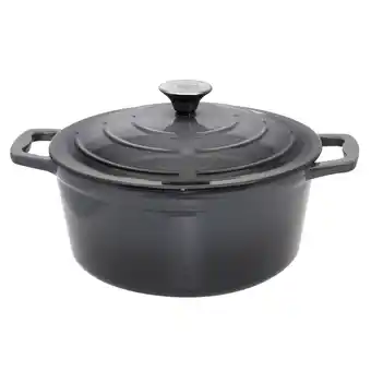 Netto Marken-Discount Runder Bräter 26 cm Gusseisen, grau Angebot