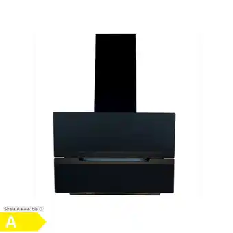 Netto Marken-Discount PKM S50-60ABP Dunstabzugshaube 60 cm schwarz Schräghaube mit Randabsaugung Angebot
