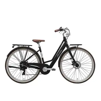 Netto Marken-Discount Adriatica Elektro-Citybike RETRO 28 Zoll, schwarz Angebot