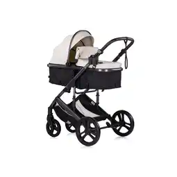 Netto Marken-Discount Chipolino Kinderwagen 2 in 1 Amore Getränkehalter Wickeltasche Fußabdeckung Korb creme Angebot