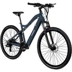 Netto Marken-Discount Tretwerk Commander Plus E-Bike E Mountainbike 29 Zoll Pedelec 170 - 190 cm Hardtail MTB azurblau Angebot