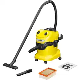 Netto Marken-Discount Kärcher Nass-/Trockensauger WD 4 V-20/5/22 Angebot
