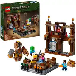 Netto Marken-Discount LEGO Konstruktionsspielzeug Minecraft Waldanwesen mit Boxring Angebot