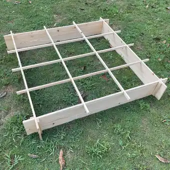 Netto Marken-Discount NYVI Pflanzbeet NYVIGreen 116x116 cm Natur - Gartenbeet mit Unkrautvlies Angebot
