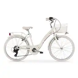Netto Marken-Discount MBM Mädchenfahrrad Primavera 24 Zoll, creme Angebot