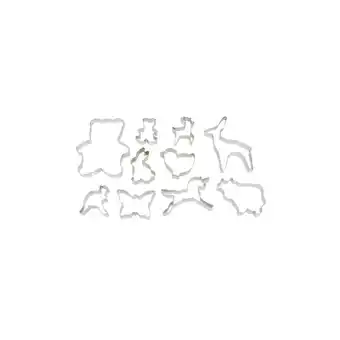 Netto Marken-Discount 10-tlg. Ausstechformen-Set – Tiermotive für kreativen Backspaß Angebot
